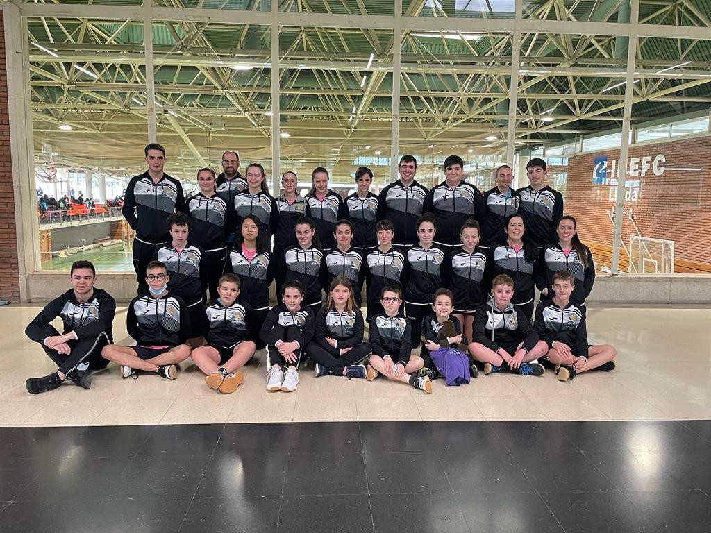 Grandes resultados del badminton navarro en Lleida